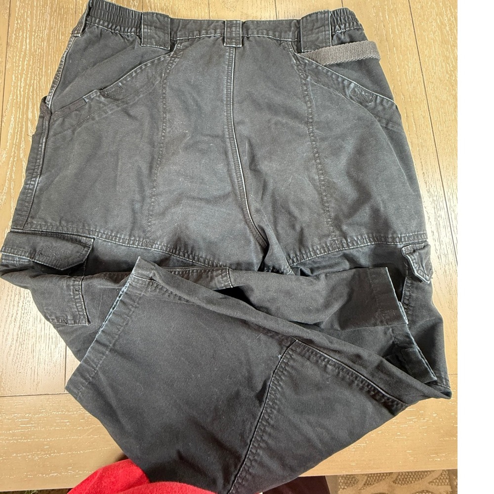 5.11 Tactical Cargo Pants Mens 38x30 Black Utility Work Duty Pants Canvas - Picture 12 of 16